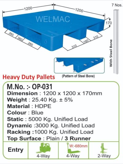 Heavy Duty Pallets (OP – 031)