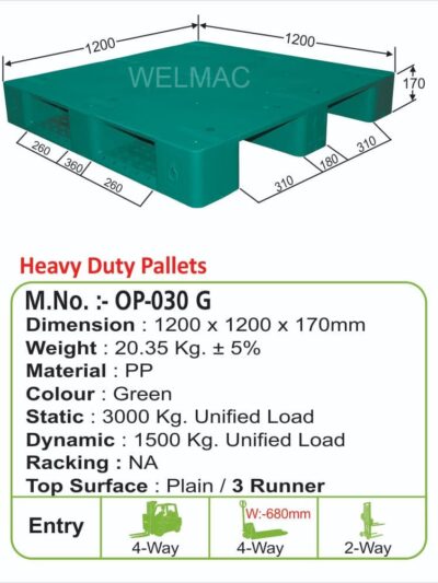 Heavy Duty Pallets ( OP – 030 G )