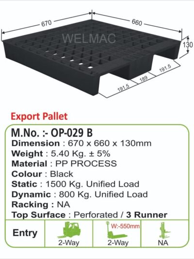 Export Pallets ( OP – 029 B )