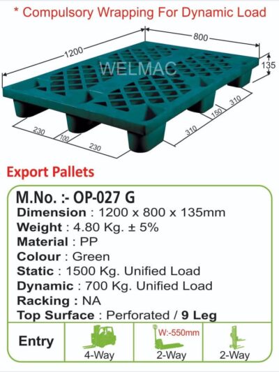 Export Pallets ( OP – 027 G )