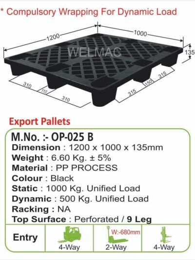 Export Pallets ( OP – 025 B )