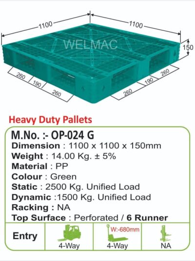 Heavy Duty Pallets ( OP – 024 G )