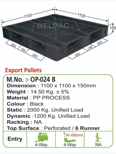 Export Pallets ( OP – 024 B )