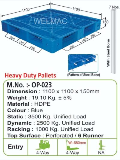 Heavy Duty Pallets  ( OP – 023 )