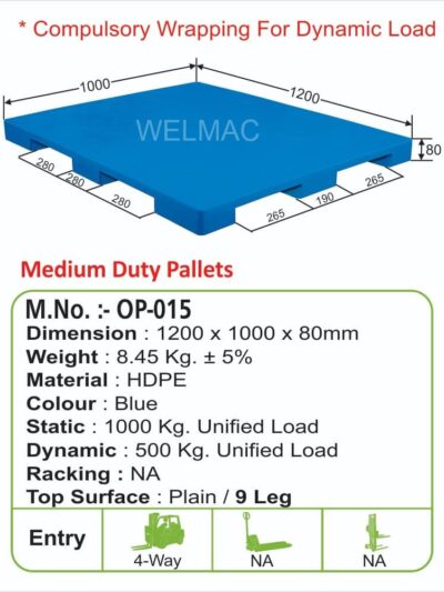 Medium Duty Pallets ( OP – 015 )