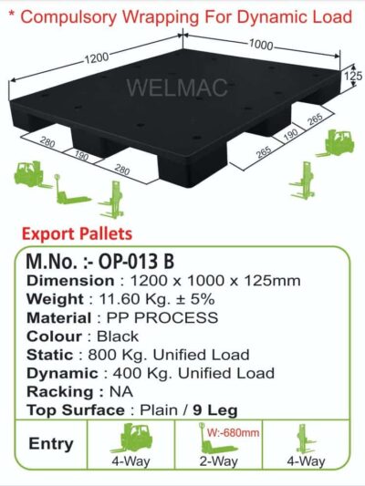 Export Pallets ( OP – 013 B )